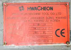 تراش CNC هواچیون کره جنوبی محور C دار مدل HWACHEON CUIEX - 160